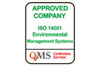 ISO 14001 certification logo