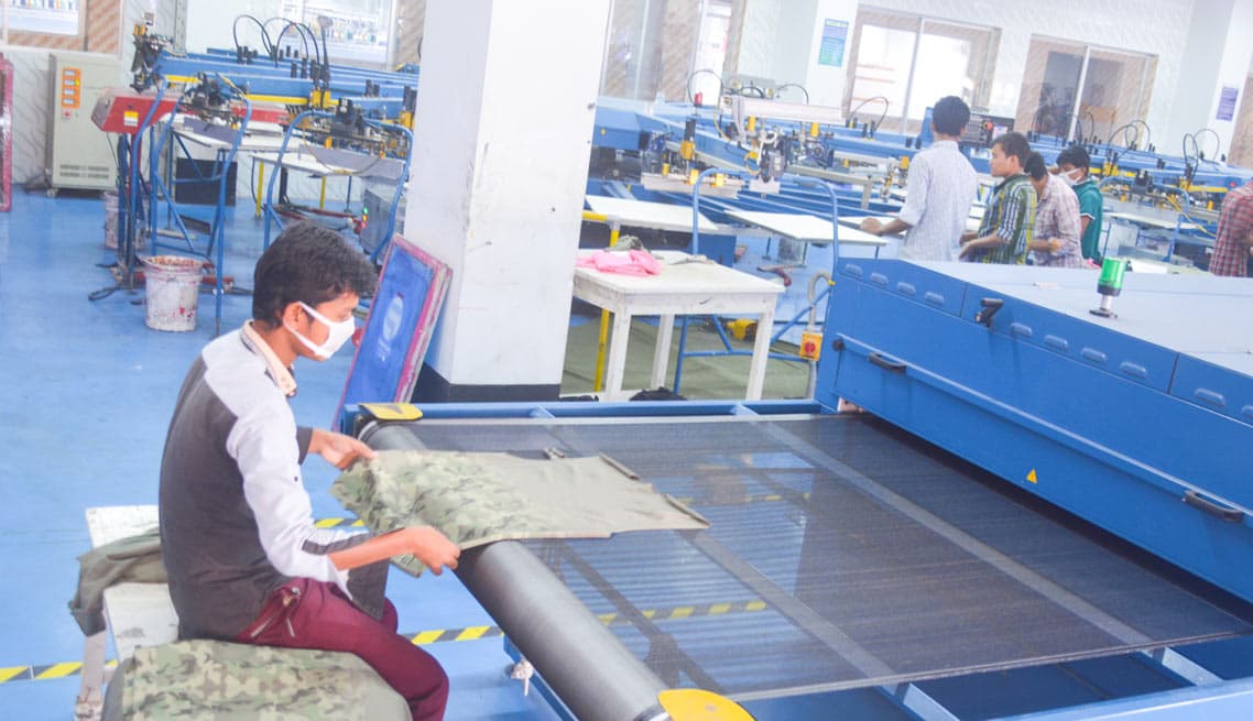 Automatic digital printing machines